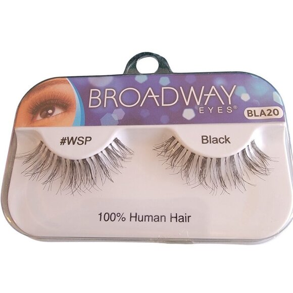 3 Packages Assorted Broadway Lashes Human Hair #79, #WSP, #101 Create - Picture 7 of 8